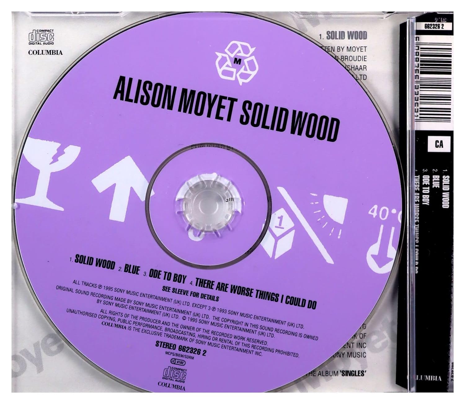 Solid Wood - Alison Moyet CDS