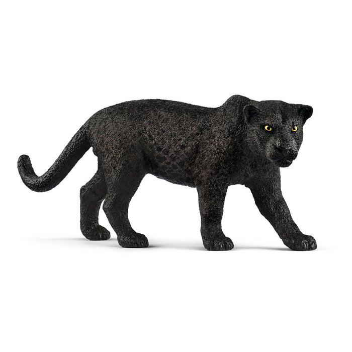 SCHLEICH 14774 Black panther Wild Life Toy Figurine for children aged 3-8 Years