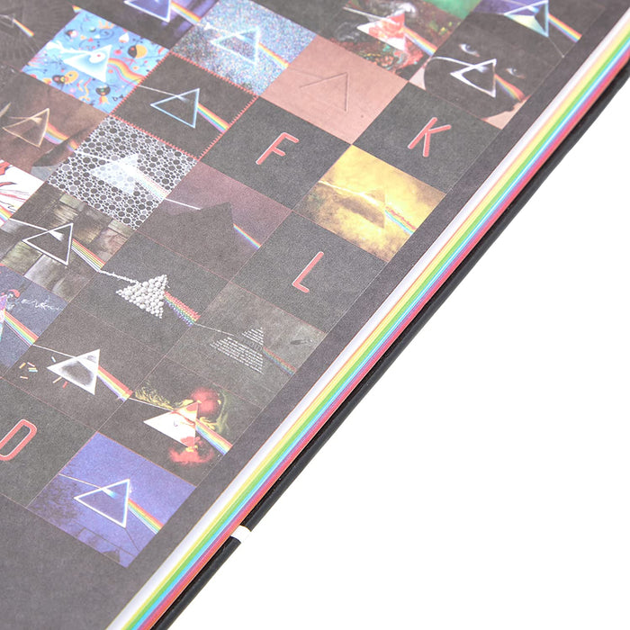 Pyramid International Pink Floyd Notebook (Dark Side of the Moon Design) A5 Writing Pad and Journal- Official Merchandise