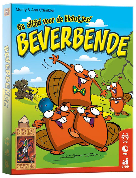 999 Games - Beverbende Kaartspel - vanaf 6 jaar - Een van de beste spellen van 2009 - Ann Stambler en Monty Stambler - Draften - voor 2 tot 6 spelers - 999-BEV01, meerkleurig