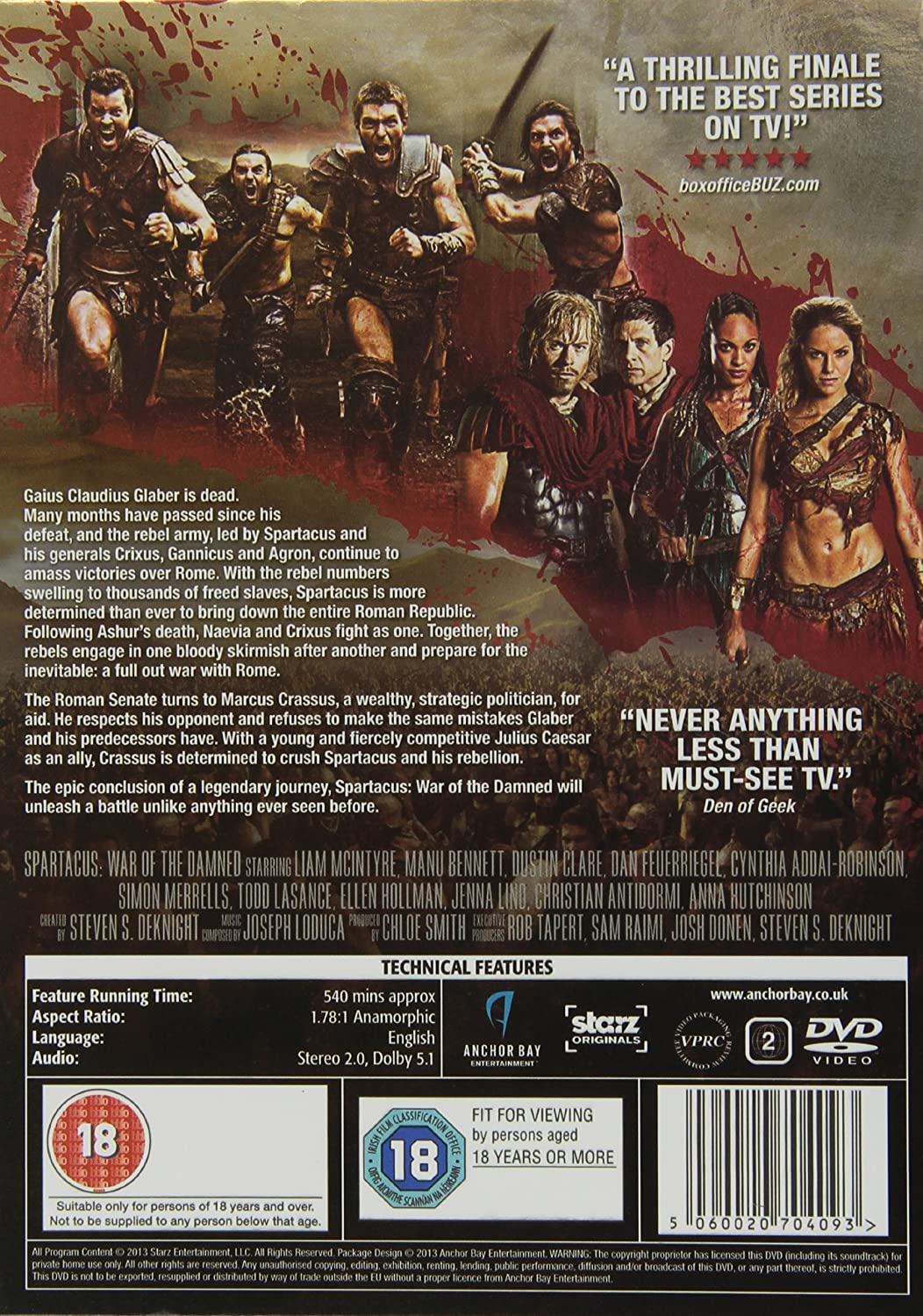 Spartacus:War of the Damned