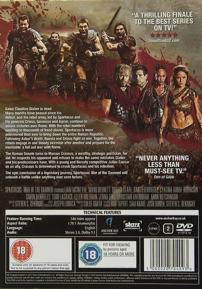 Spartacus:War of the Damned