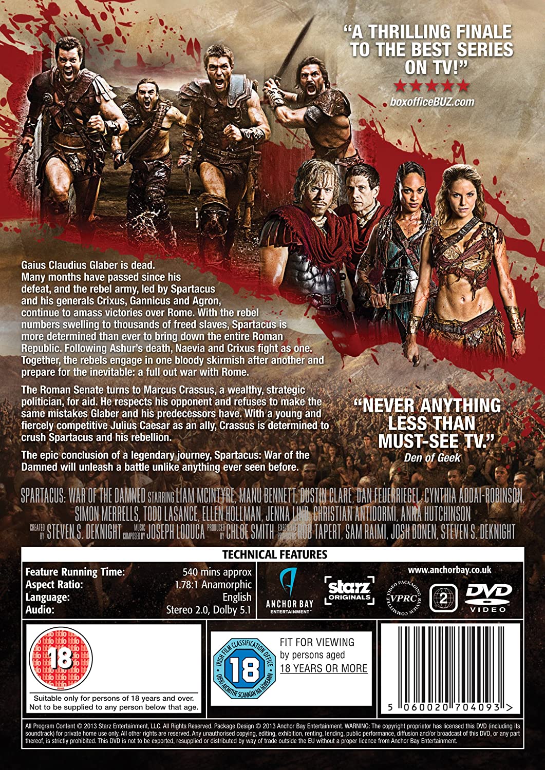 Spartacus:War of the Damned