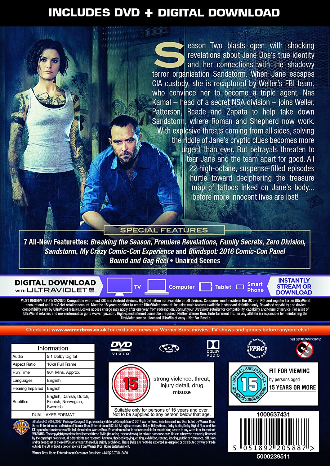 Blindspot: Season 2