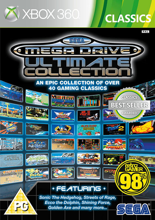 Sonic and SEGA All-Stars Racing (Xbox 360) & SEGA Mega Drive Ultimate Collection - Classics (Xbox 360)