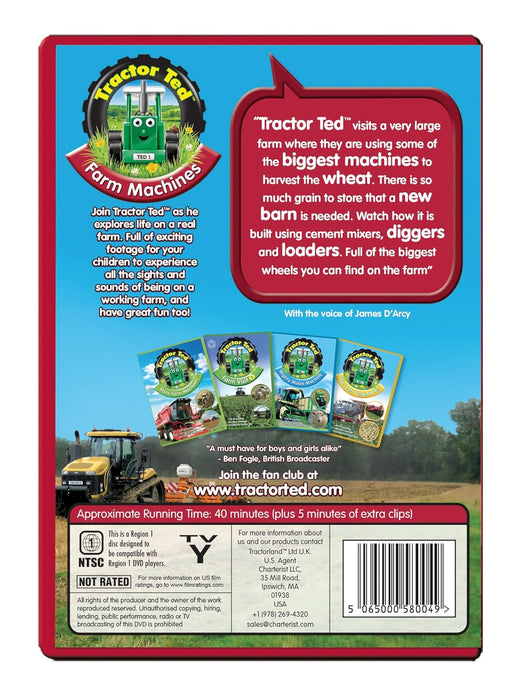 Tractor Ted Big Machines DVD
