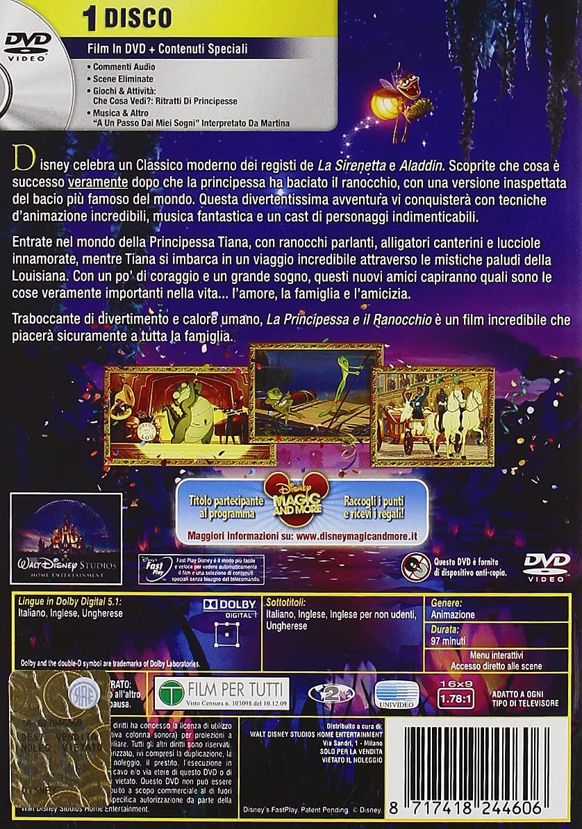 La Principessa E Il Ranocchio