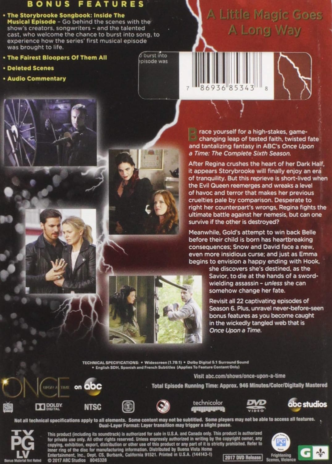 Once Upon A Time: The Complete Sixth Season