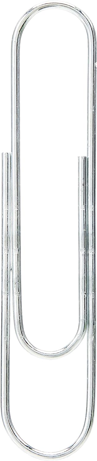 Whitecroft Essentials Value 75mm Giant Wavy Paperclip (Pack of 100