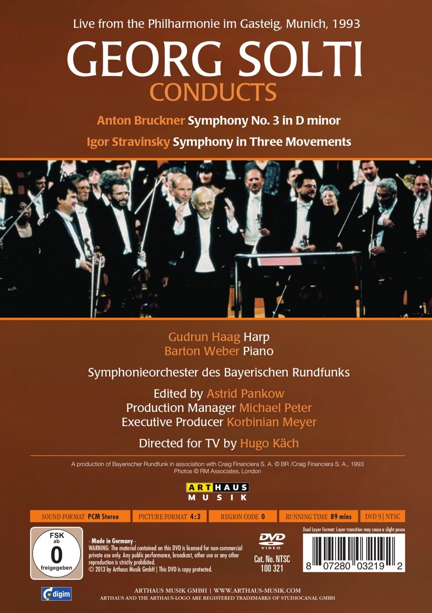 Solti conducts the Symphonieorchester des Bayerischen Rundfunks