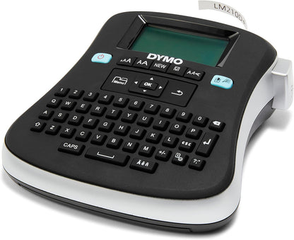 DYMO LabelManager 210D Label Maker | Desktop Label Printer | Portable Label Maker with QWERTY Keyboard | Large Display & One-Touch Smart Keys | For Home & Office
