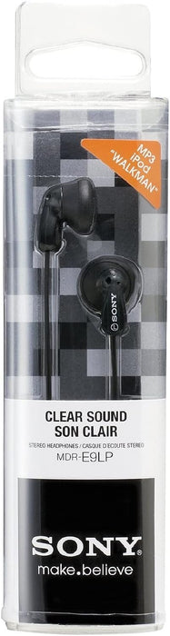 Sony MDR-E9LP Earbuds Earphones, Black