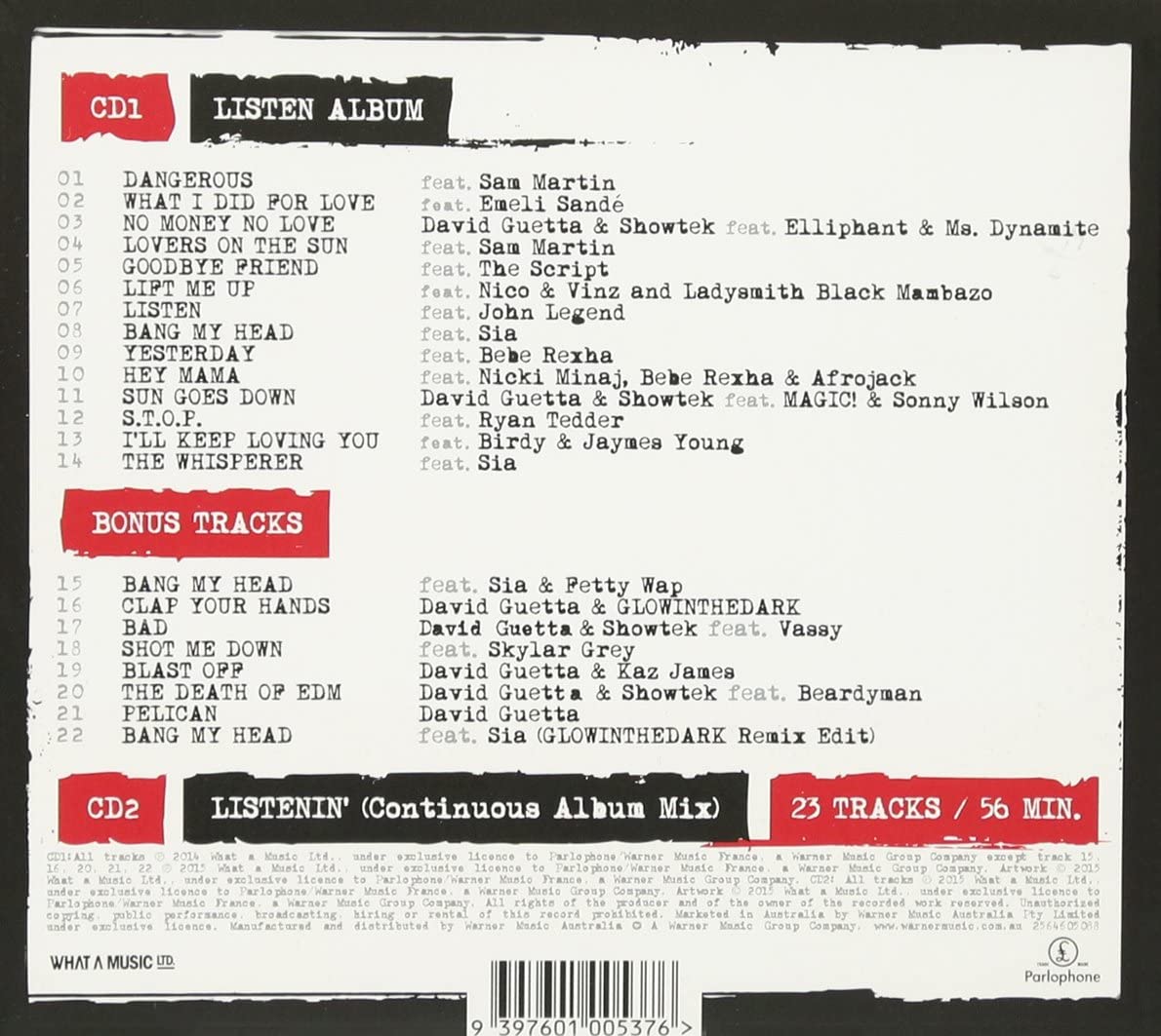 Listen Again [Import Allemand]