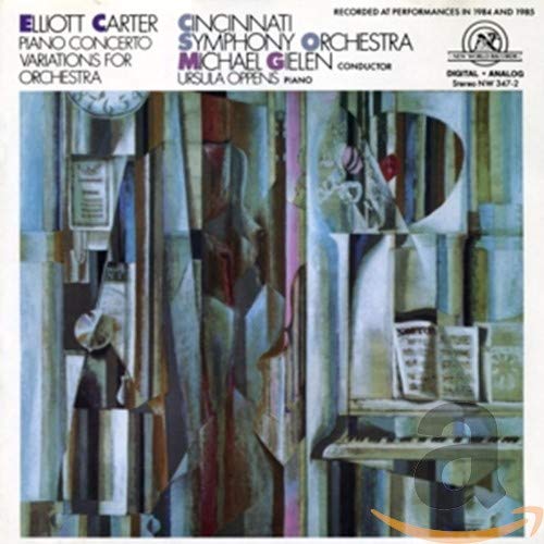 Piano Concerto/variations for Orch (Cincinn So, Gielen)