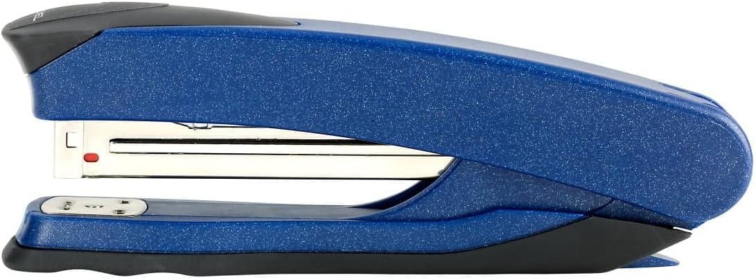 Rexel Taurus Full Strip Stapler, 25 Sheet Capacity, Uses 24/6 and 26/ Staples, Metal Body, Black/Blue, 2100005
