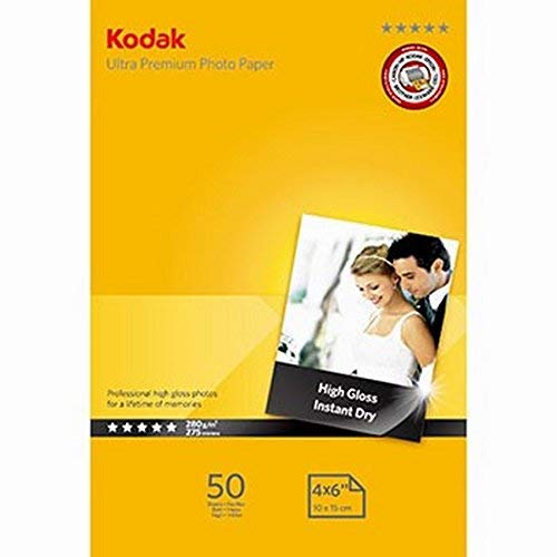Kodak Ultra Premium Paper Photo Gloss A6 280Gsm