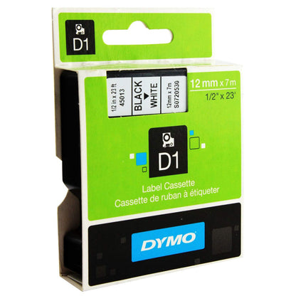 DYMO 4500 Tape Black/White 45013