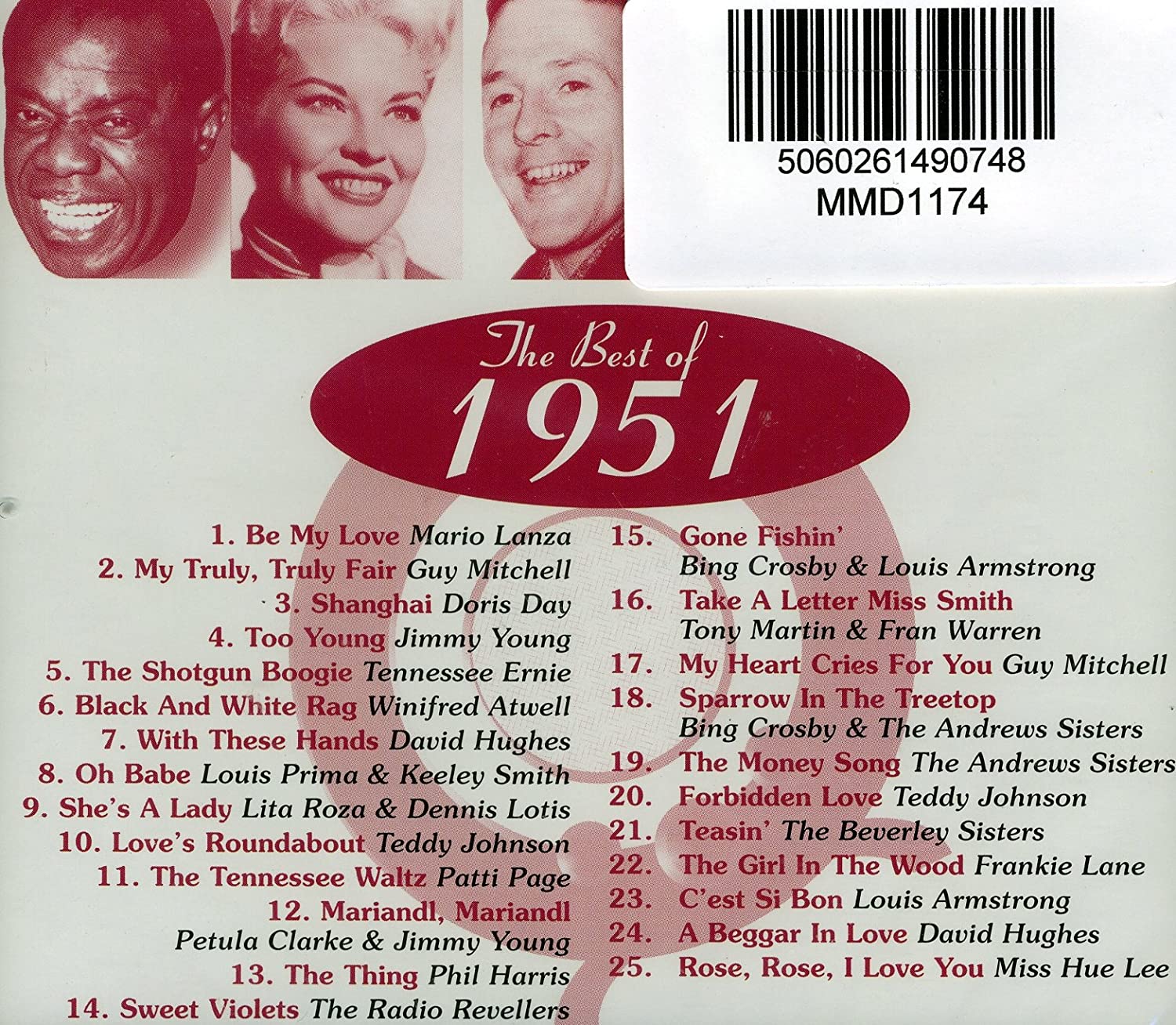 GOLDEN AGE OF POPULAR SONGS 1951