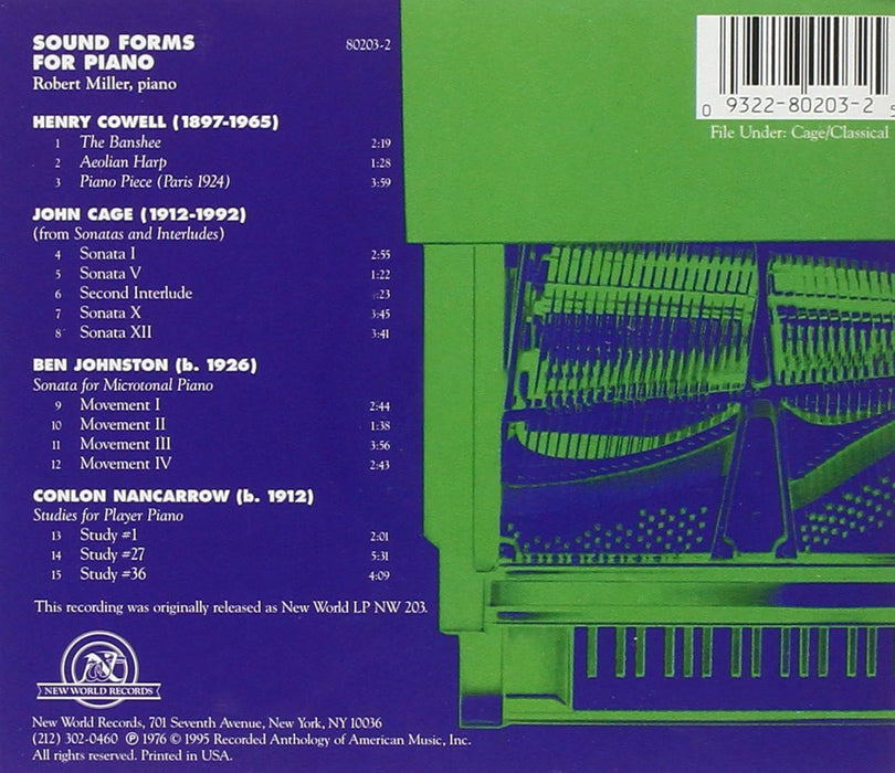 Sound Forms for Piano (Miller)