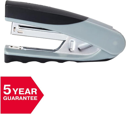 Rexel Centor Half Strip Stapler, 25 Sheet Capacity, Metal Body, Silver/Black, 2100595