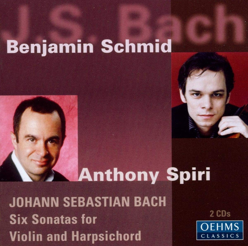 Bach: 6 Sonatas for Violin and Harpsichord