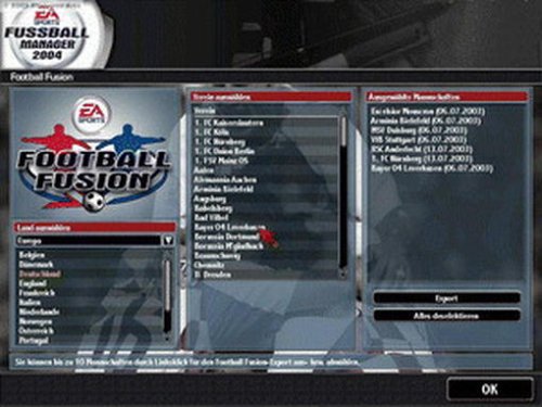 Fussball Manager 2004 Xbox Standard