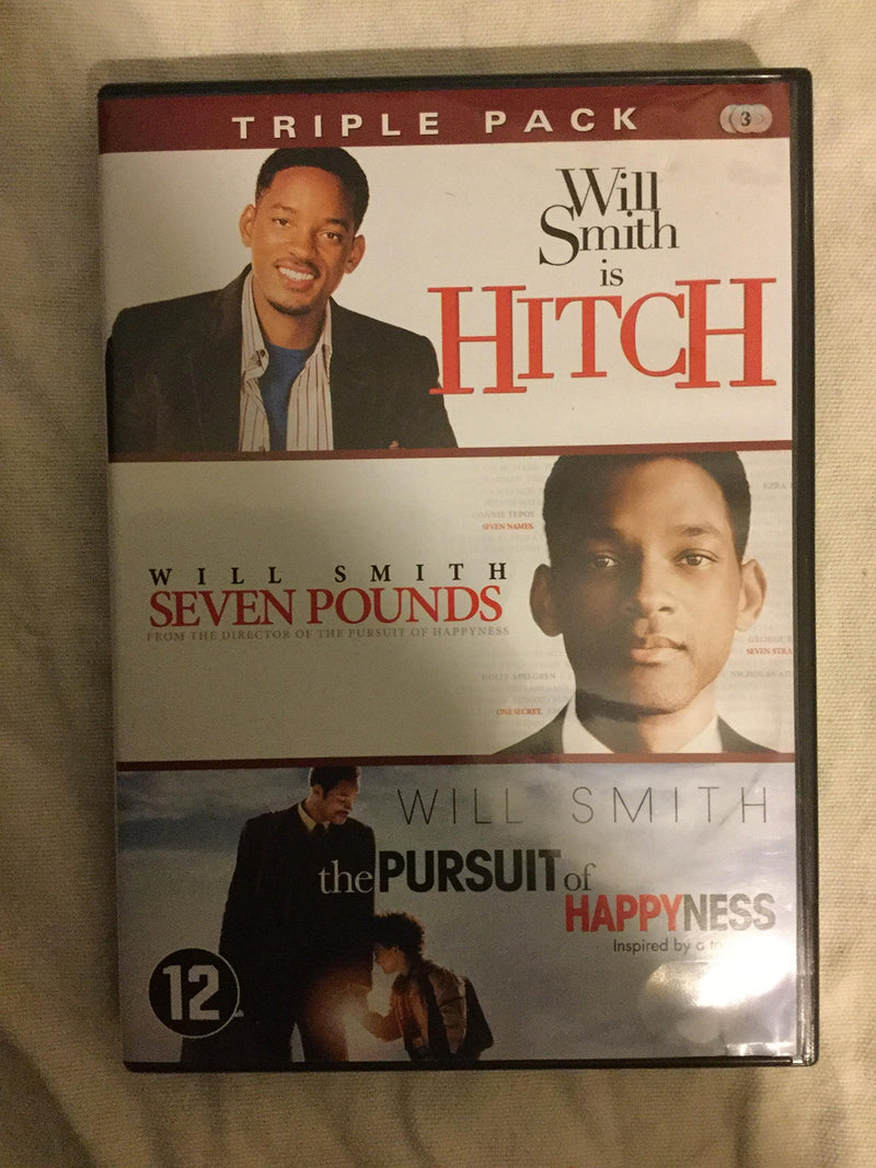 Hitch / Pursuit of happyness / Seven pounds (3dvd)