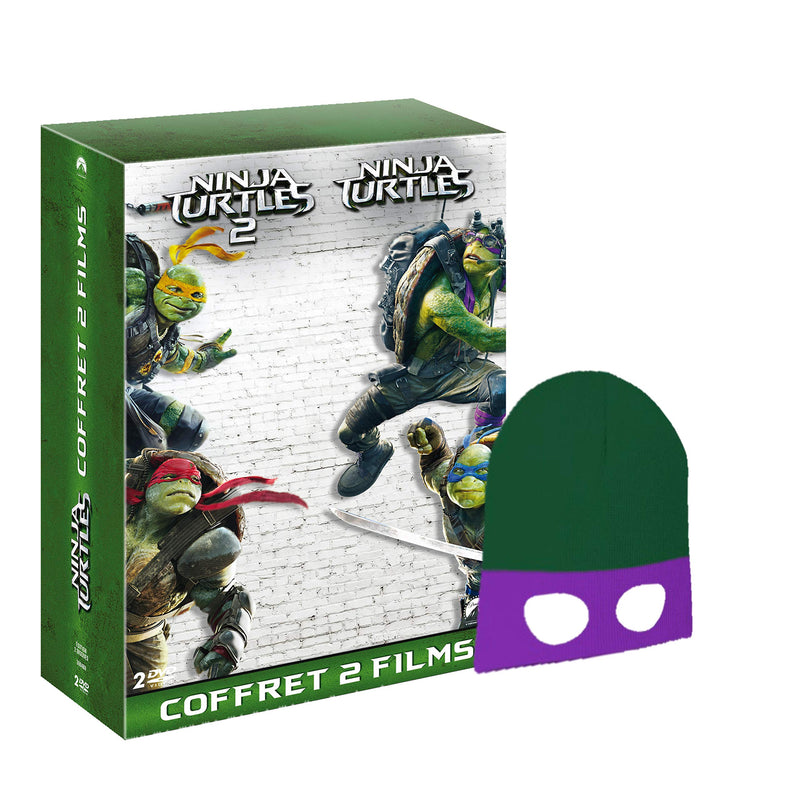 Coffret ninja turtles 2 films : ninja turtles 1 ; ninja turtles 2