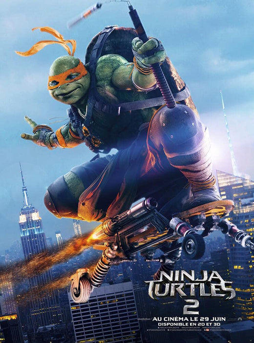 Coffret ninja turtles 2 films : ninja turtles 1 ; ninja turtles 2