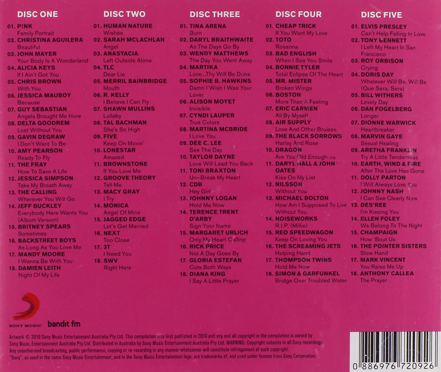 Hits & Stars: The Love Song Collection