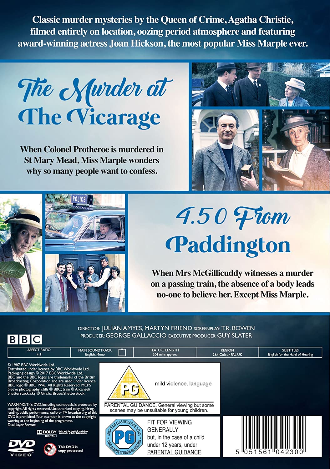 Miss Marple – The Murder at the Vicarage & 4.50 from Paddington