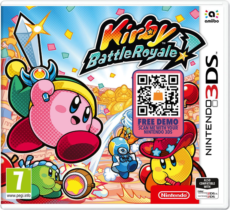 Nintendo 3DS Kirby Battle Royale Single