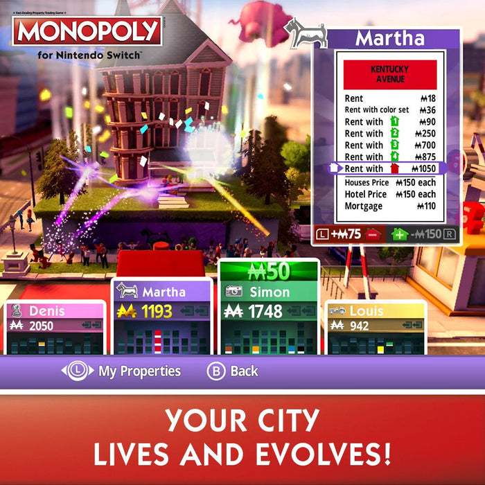Monopoly for Nintendo Switch