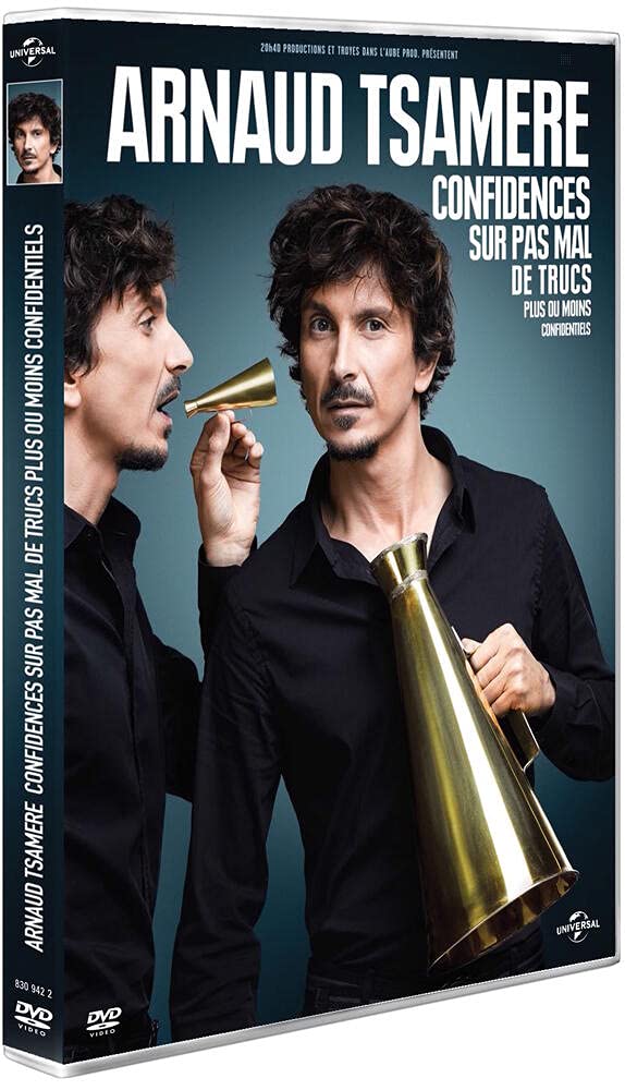 Arnaud Tsamere-Confidences sur Pas Mal de Trucs Plus ou Moins confidentiels