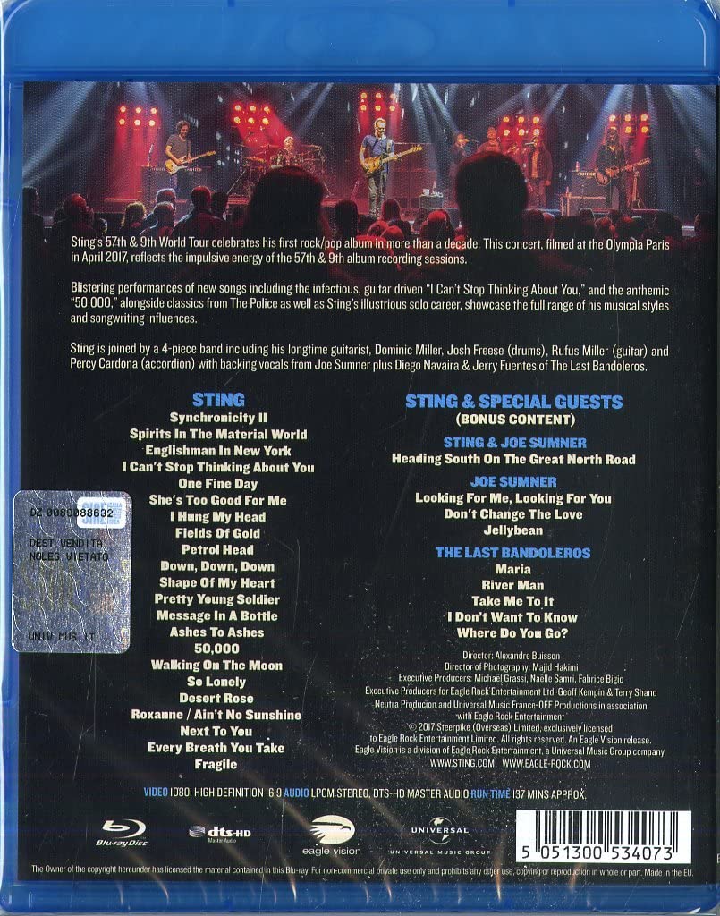 Live At The Olympia Paris