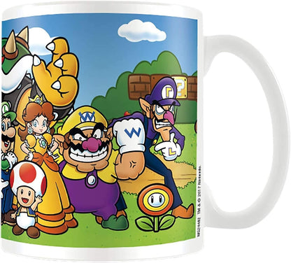 Pyramid MG24482 Super Mario Characters Ceramic Mug, Porcelain, Multi-Colour