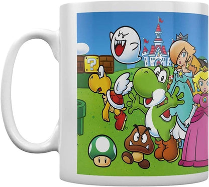Pyramid MG24482 Super Mario Characters Ceramic Mug, Porcelain, Multi-Colour