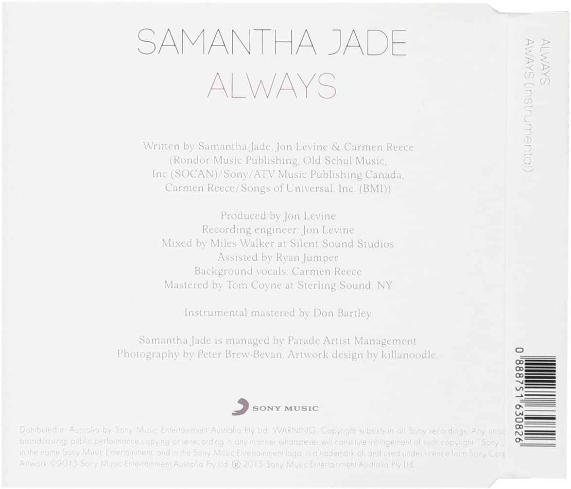 Samantha Jade: Always