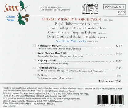 Choral Music (Willcocks, Rpo, Rcm Chamber Choir)