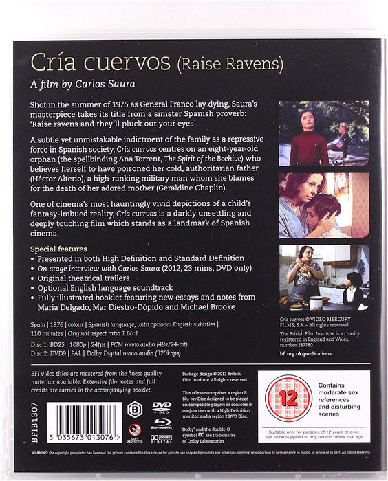 Cria cuervos (DVD + Blu-ray)`