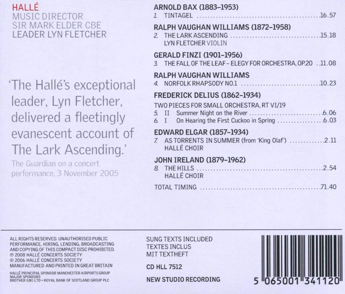 English Landscapes (Elder, Fletcher, Halle)
