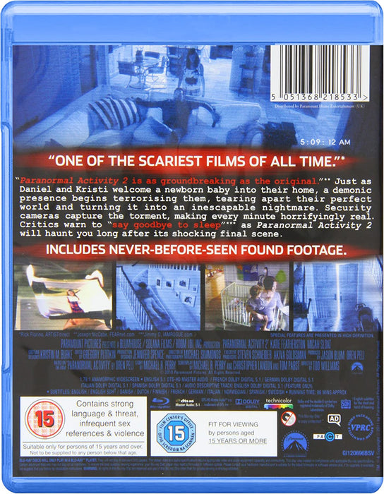 Paranormal Activity 2: Extended Cut