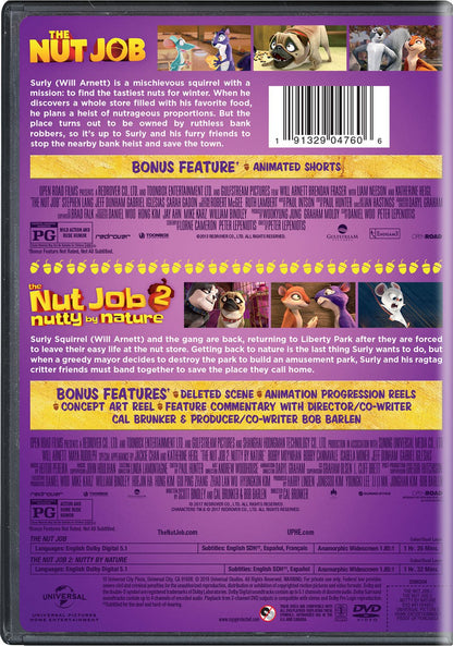 The Nut Job / The Nut Job 2: Nutty by Nature 2-Movie Collection