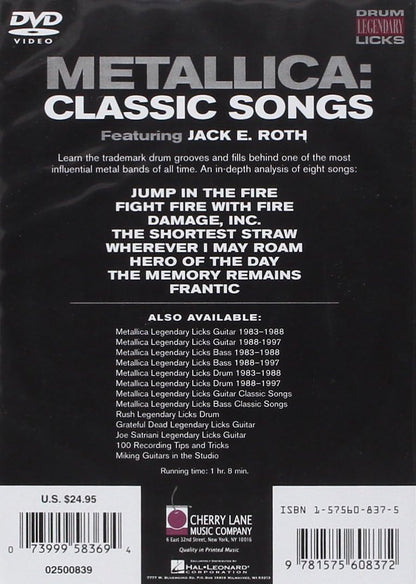 Metallica: Classic Songs (Drums)