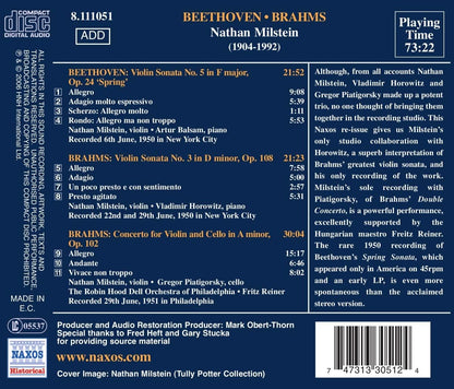 Double Concerto/violin Sonata No. 5 (Reiner)