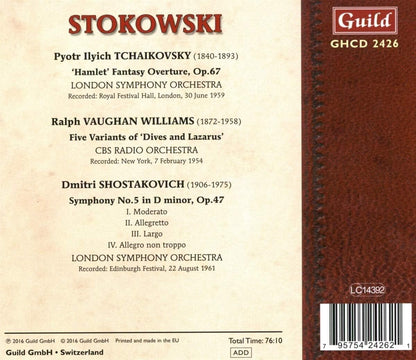 Tchaikovsky: Hamlet/Vaughan Williams: Five Variants of Dives...