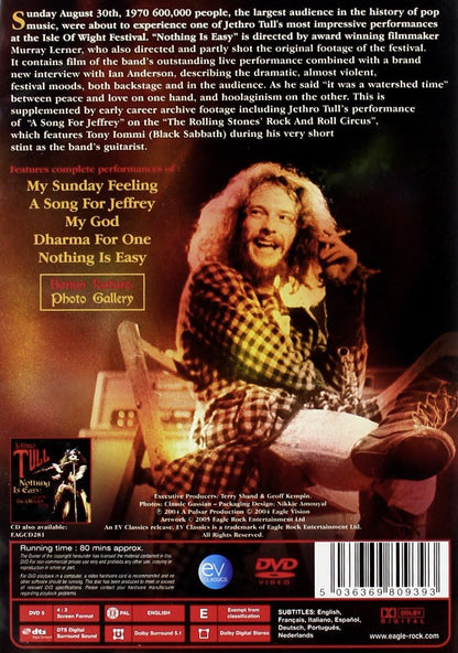 Jethro Tull - Nothing Is Easy