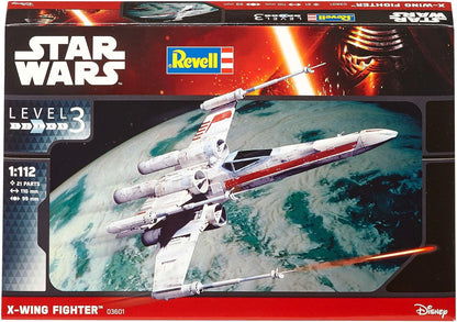 Revell 03601 Star Wars X-Wing Fighter (Luke Skywalker) 1:112 Scale Unbuilt/Unpainted Plastic Model Kit