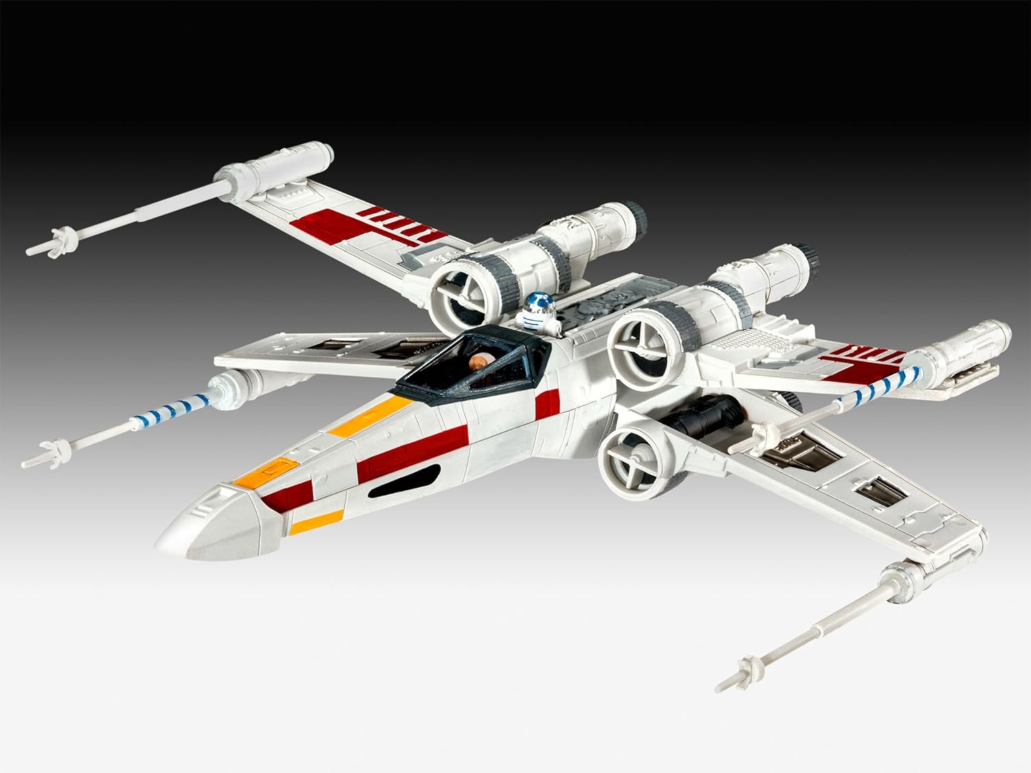 Revell 03601 Star Wars X-Wing Fighter (Luke Skywalker) 1:112 Scale Unbuilt/Unpainted Plastic Model Kit