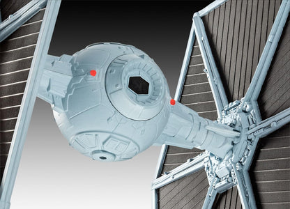 Revell 03605 Star Wars TIE Fighter 1:110 Scale Unbuilt/Unpainted Plastic Model Kit Without Glue, Paint & Brush